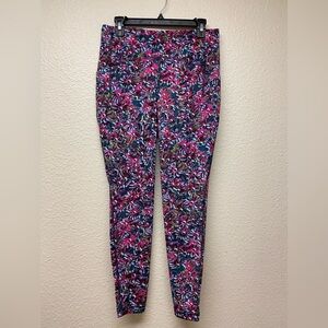 Lululemon Athletica Base Pace Floral Multicolor Tights